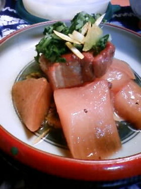 豚バラと大根の煮物