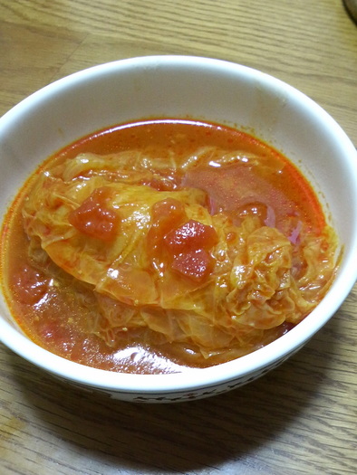 トマト味のロール白菜（キャベツでも可）の写真