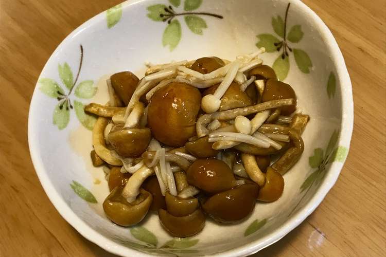 レンジで簡単 株なめこのポン酢和え レシピ 作り方 By ゆき ひろ クックパッド