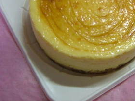 カッテージチーズでNYチーズケーキ