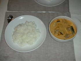 辛さ控えめ和風タイカレー♫メーヤウ風