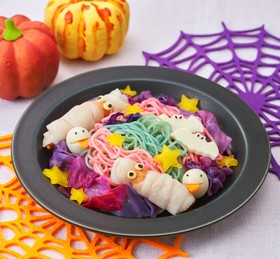 ハロウィン☆ビックリ!魔法の焼きそば