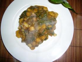 本場インドのヒヨコマメカレー