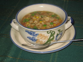5分で出来る、インスタントラーメンスープ