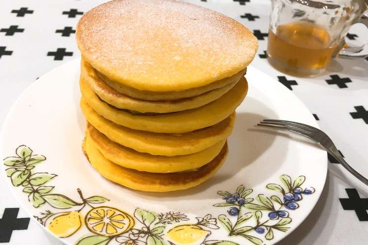 ふわふわもっちり かぼちゃのホットケーキ レシピ 作り方 By Tama0522 クックパッド 簡単おいしいみんなのレシピが350万品