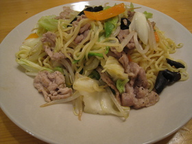 レモンが爽やか!塩焼きそば