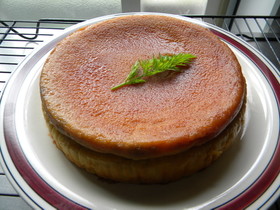 サツマイモのプリンケーキ