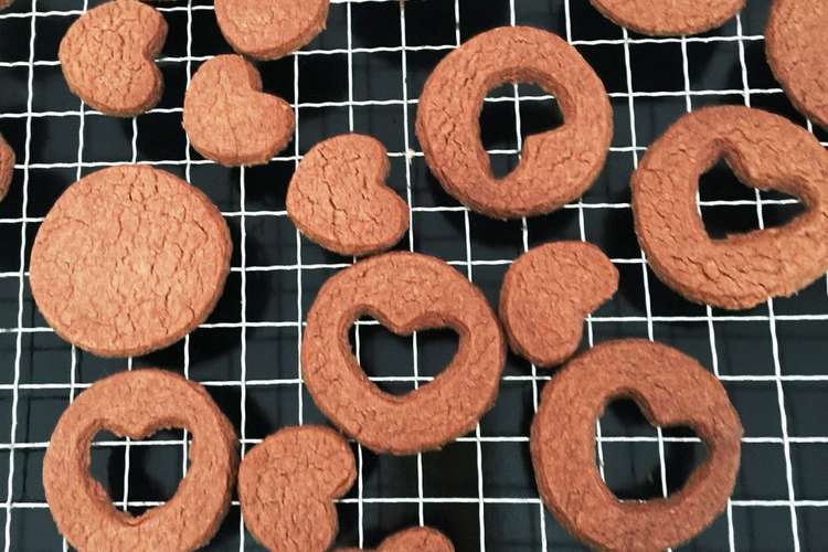 Hmで簡単 サクサクココアクッキー レシピ 作り方 By Rinrin8 クックパッド 簡単おいしいみんなのレシピが350万品