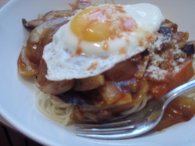 名古屋の味♪ヨコイのパスタ