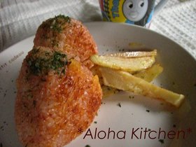 子どものご飯に★ケチャップおにぎり★