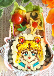 みんなが作ってる キャラ弁 セーラームーンのレシピ クックパッド 簡単おいしいみんなのレシピが361万品