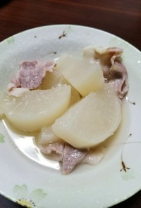 ☆大根と豚バラ肉のよせ鍋つゆ煮☆