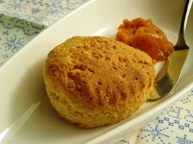 バターなしのマロンスコーン