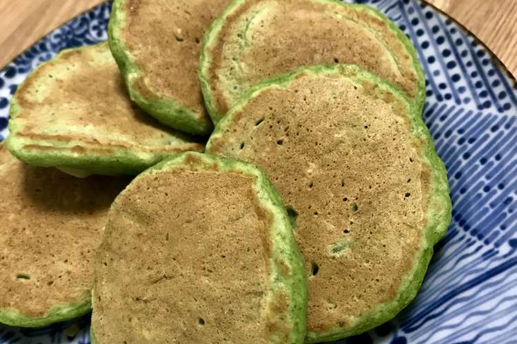 お野菜たっぷり離乳食 小松菜パンケーキ レシピ 作り方 By ｎｏａ クックパッド 簡単おいしいみんなのレシピが355万品