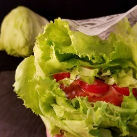 簡単!モス風 レタス大量消費バーガー