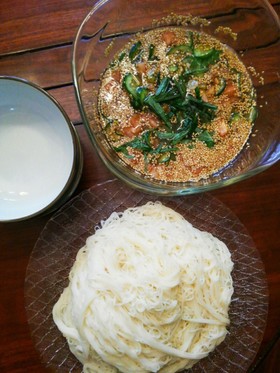 三輪素麺で相葉マナブのつけ麺