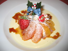 クリスマスなパンナコッタ