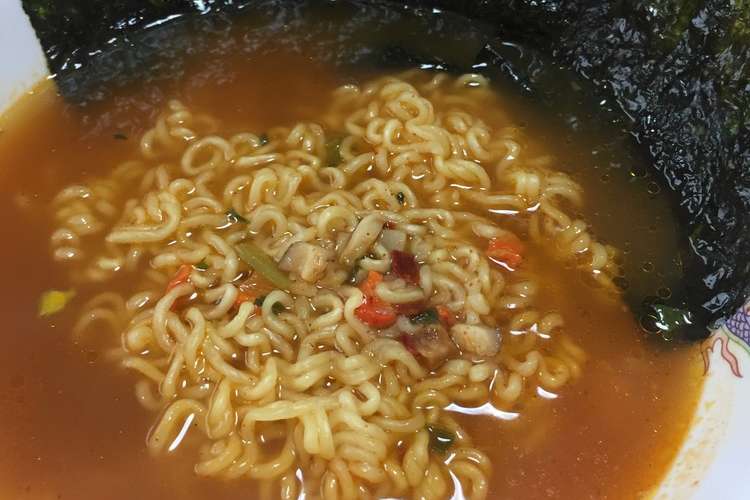 韓国大好き辛ラーメン レシピ 作り方 By Tropicana クックパッド