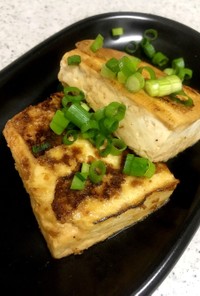 お豆腐ステーキ〜にんにく醤油〜