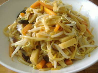 素菜あんかけスパゲティの写真