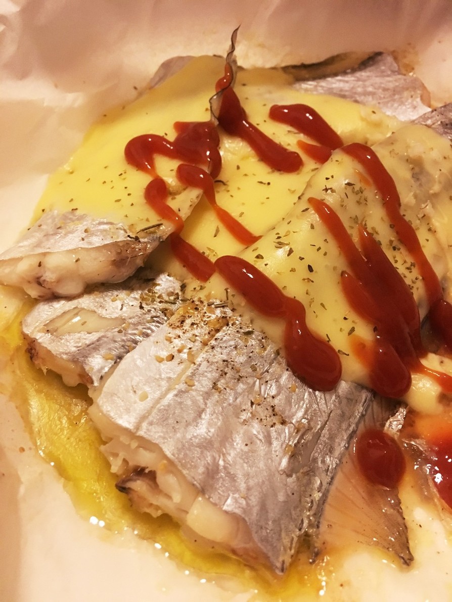 フライパンひとつで太刀魚チーズ焼きの画像