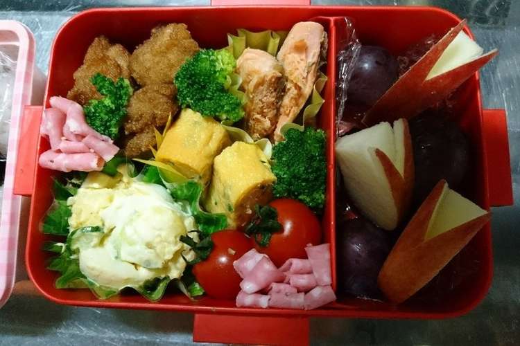 小学生の女の子のお弁当 レシピ 作り方 By Yocchan Lv クックパッド 簡単おいしいみんなのレシピが378万品