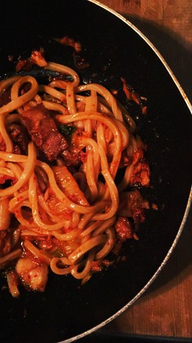 キムチ焼うどん