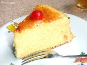 ふわふわスポンジケーキ