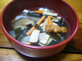 ダシごと食べちゃうこんぶ汁
