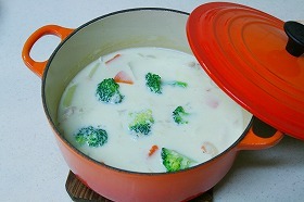 お手軽ホワイトソースdeクリームシチュー