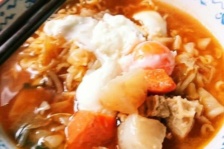 寒い日に あんかけ辛ラーメン レシピ 作り方 By ちぁっち クックパッド 簡単おいしいみんなのレシピが360万品