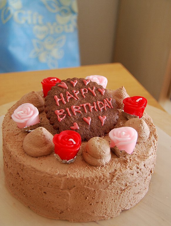 チョコレートケーキ。の画像