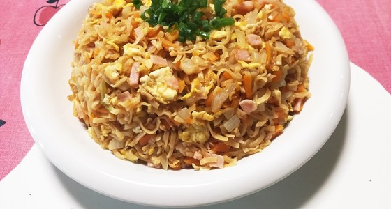 チキンチャーメンのレシピ