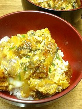 うなたま丼~鰻でチャチャッとね♪