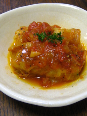 焼いて…煮込むロールキャベツ