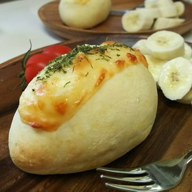 ピッツァミックス生地でふんわり豆腐パン