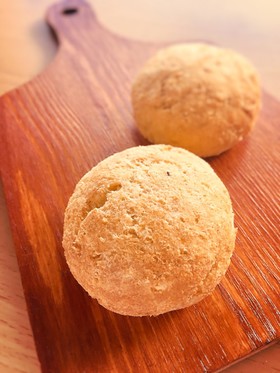 糖質制限◆混ぜて焼くだけ!万能おからパン