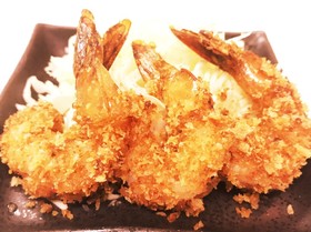 油で揚げないヘルシー簡単本格エビフライ