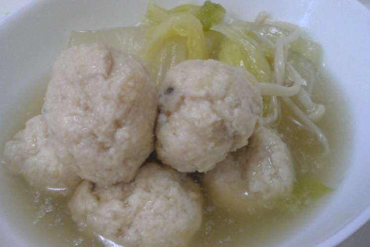 簡単 おからで鶏だんごスープ レシピ 作り方 By Shuri クックパッド 簡単おいしいみんなのレシピが356万品