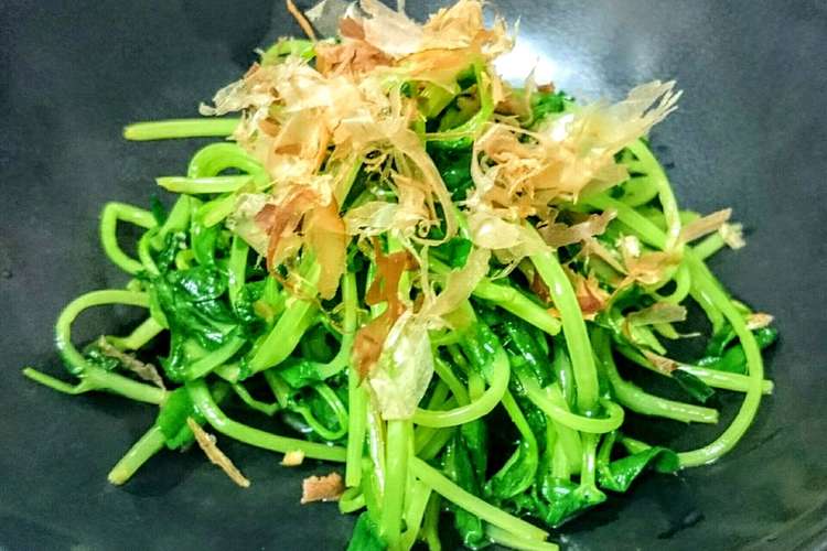 速攻 バター香る 豆苗の蒸しあえ レシピ 作り方 By Mutsumi クックパッド 簡単おいしいみんなのレシピが367万品