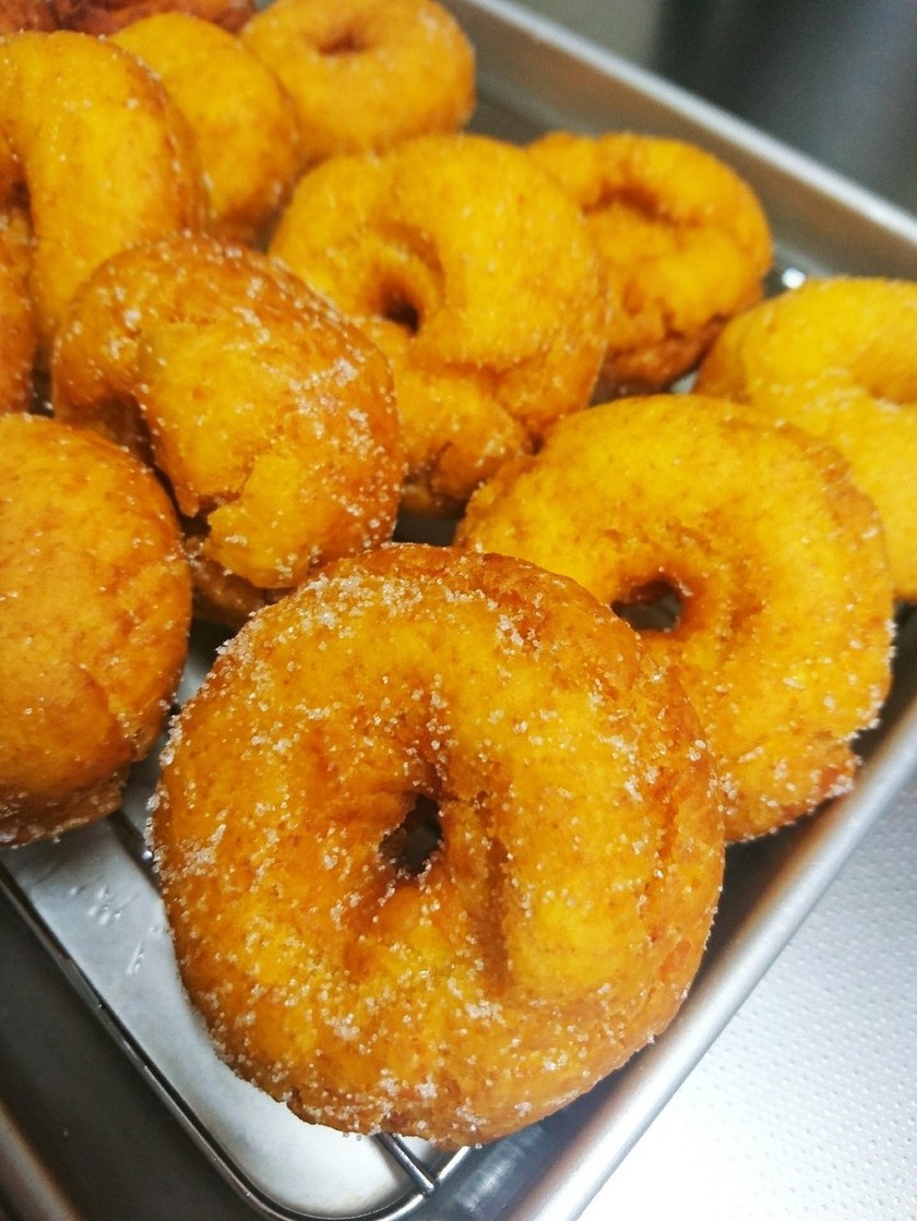かぼちゃドーナツのレシピ