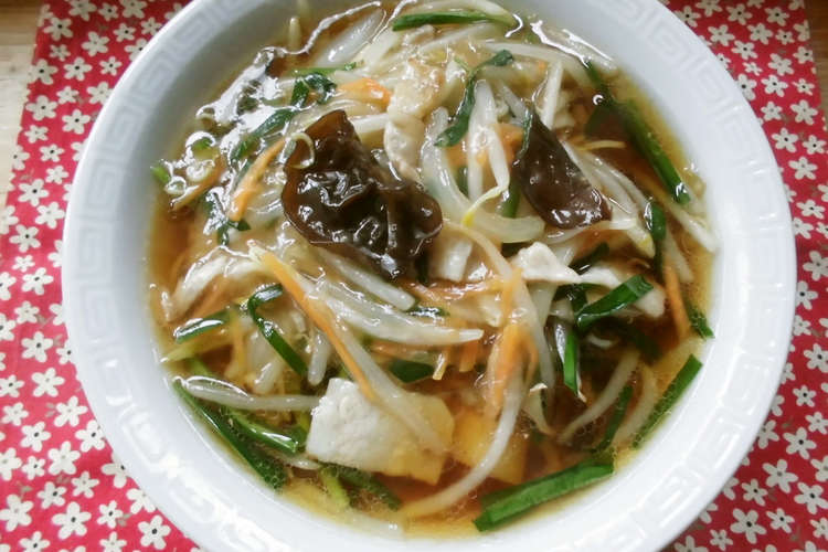 サンマー麺 市販のラーメン使用で レシピ 作り方 By せつぶんひじき クックパッド