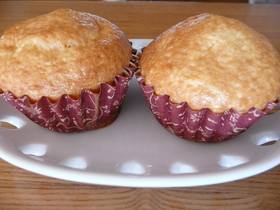 ホットケーキミックスでプチバターケーキ
