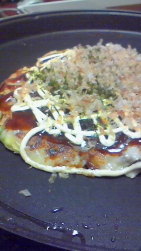 山芋たっぷりお好み焼き