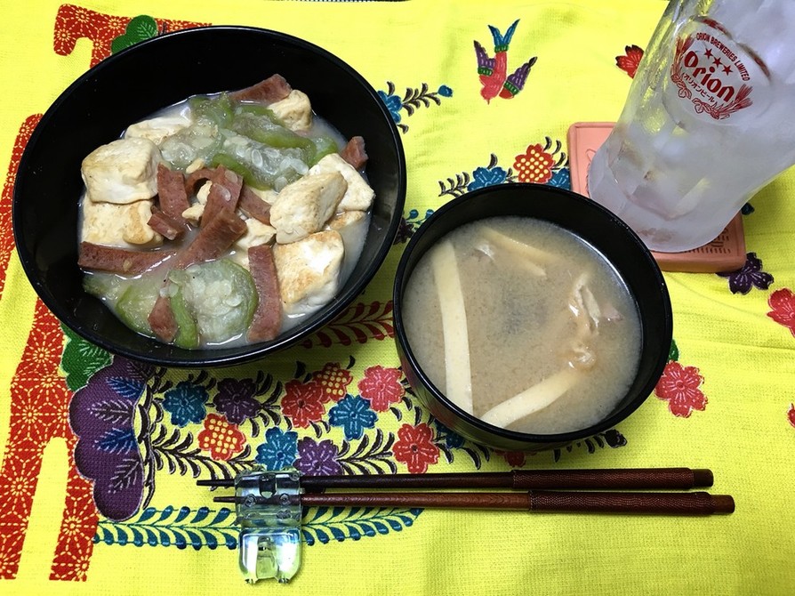 沖縄郷土料理いなむどぅち 献立 豚汁似の画像