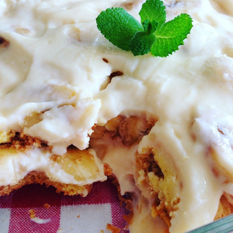 バナナプディングのレシピ