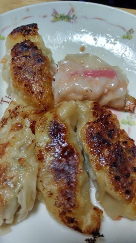 シンプル餃子☆海苔の佃煮で味付け☆