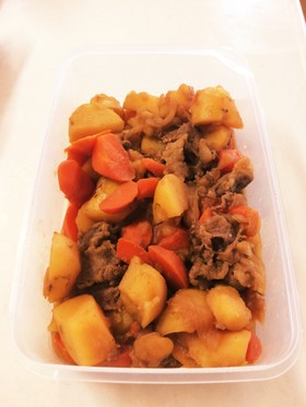 めんつゆ作り置き 肉じゃが