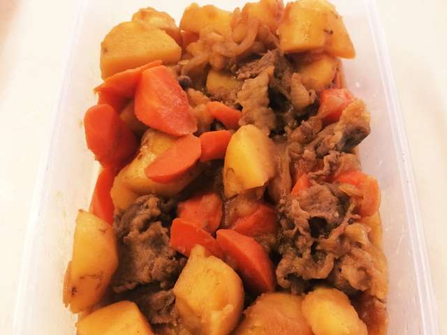 肉じゃが 作り方 めんつゆ