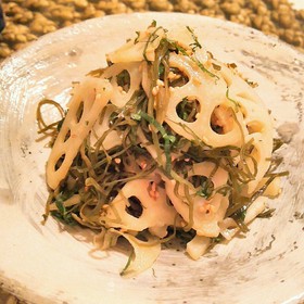 大葉香る れんこんと糸昆布のきんぴら